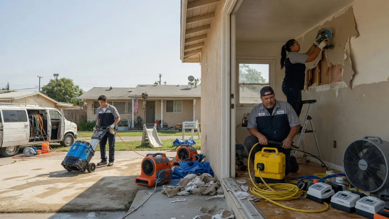 Water Damage Restoration in Greenview, CA near me